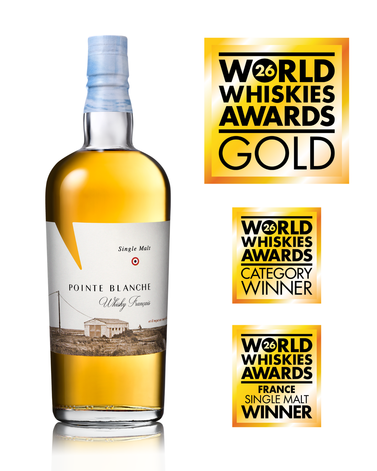 Pointe Blanche Single Malt Classique — bouteille