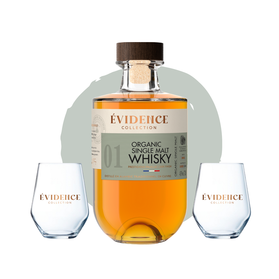 Coffret Evidence Whisky 01 - visuel source Maison ARSpirits