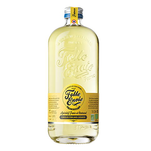 Folle Envie — Apéritif Français BIO, bouteille 75 cl — visuel officiel