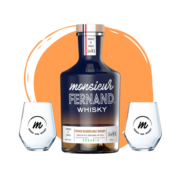 Coffret Monsieur Fernand Whisky - visuel source Maison ARSpirits