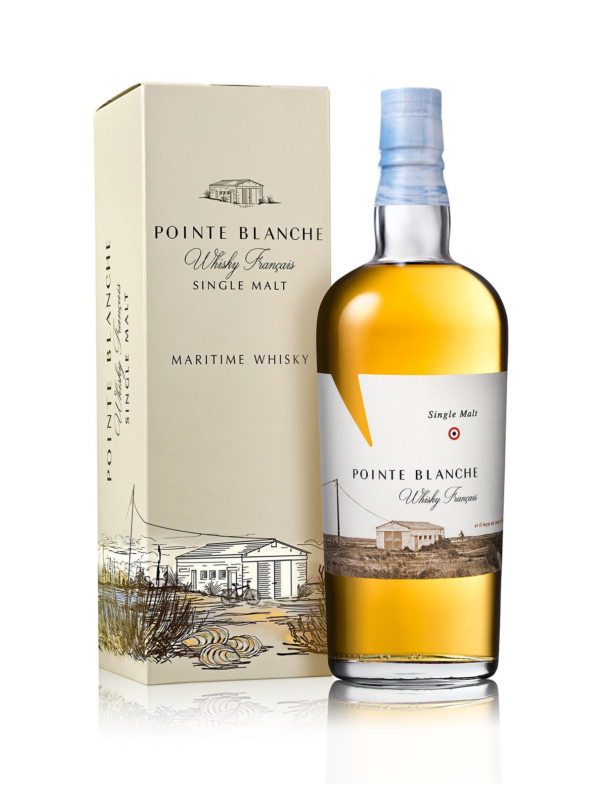 Pointe Blanche — bouteille et étui