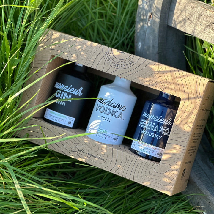 Coffret 3 Mini flacons 20cl - visuel source Maison ARSpirits