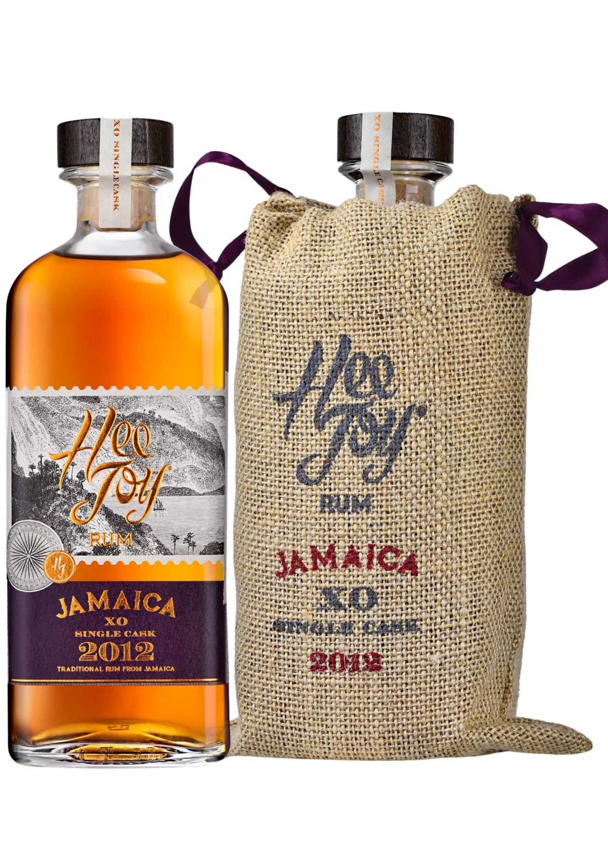 Hee Joy Jamaica XO Single Cask 2012 avec son étui en toile