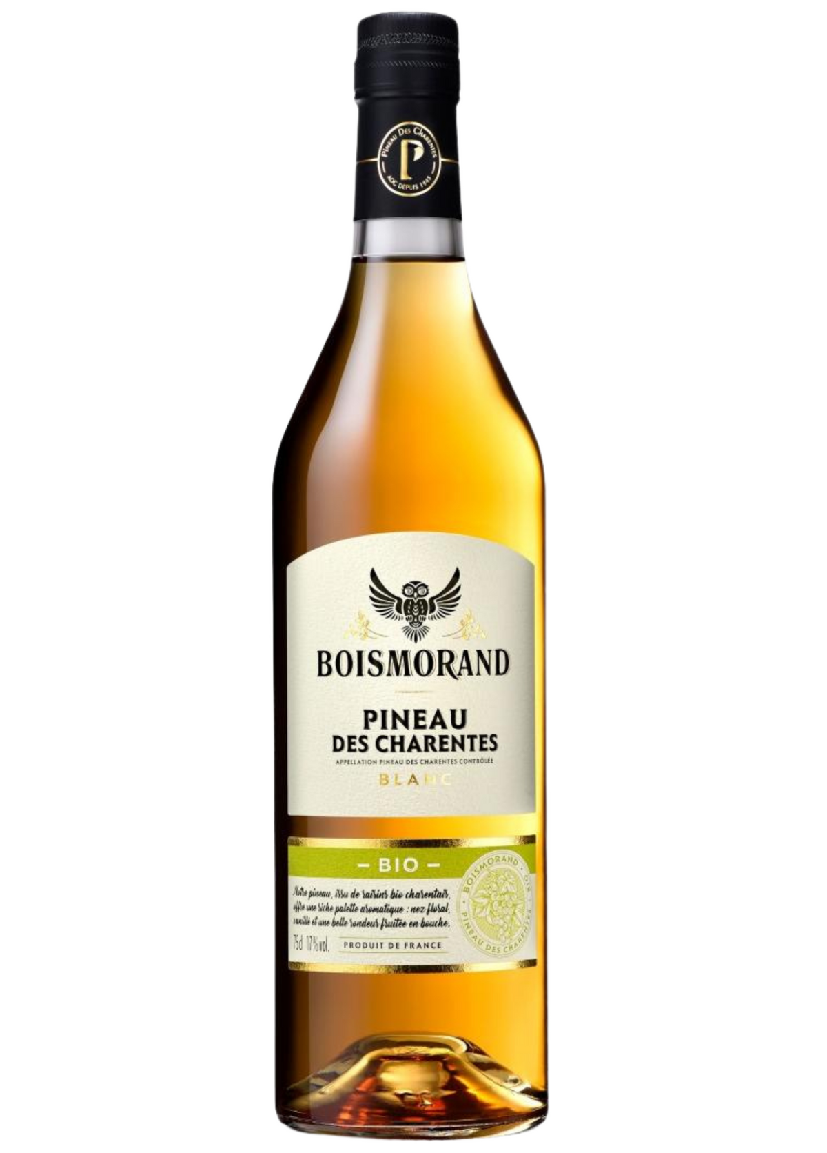 Boismorand Pineau des Charentes Blanc BIO – bouteille 75 cl