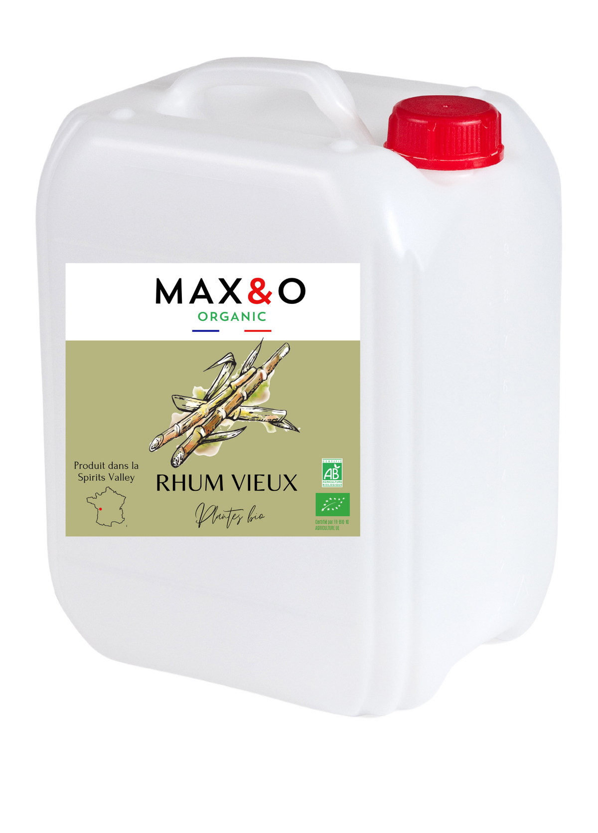 MAX&O Rhum Vieux — Bidon 30 L / GRV 1 000 L