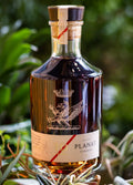 Planat Cognac 10 Ans — carafe présentée en décor végétal