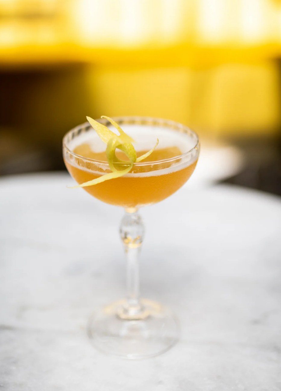 Planat Cognac 10 Ans — cocktail servi en verre coupe
