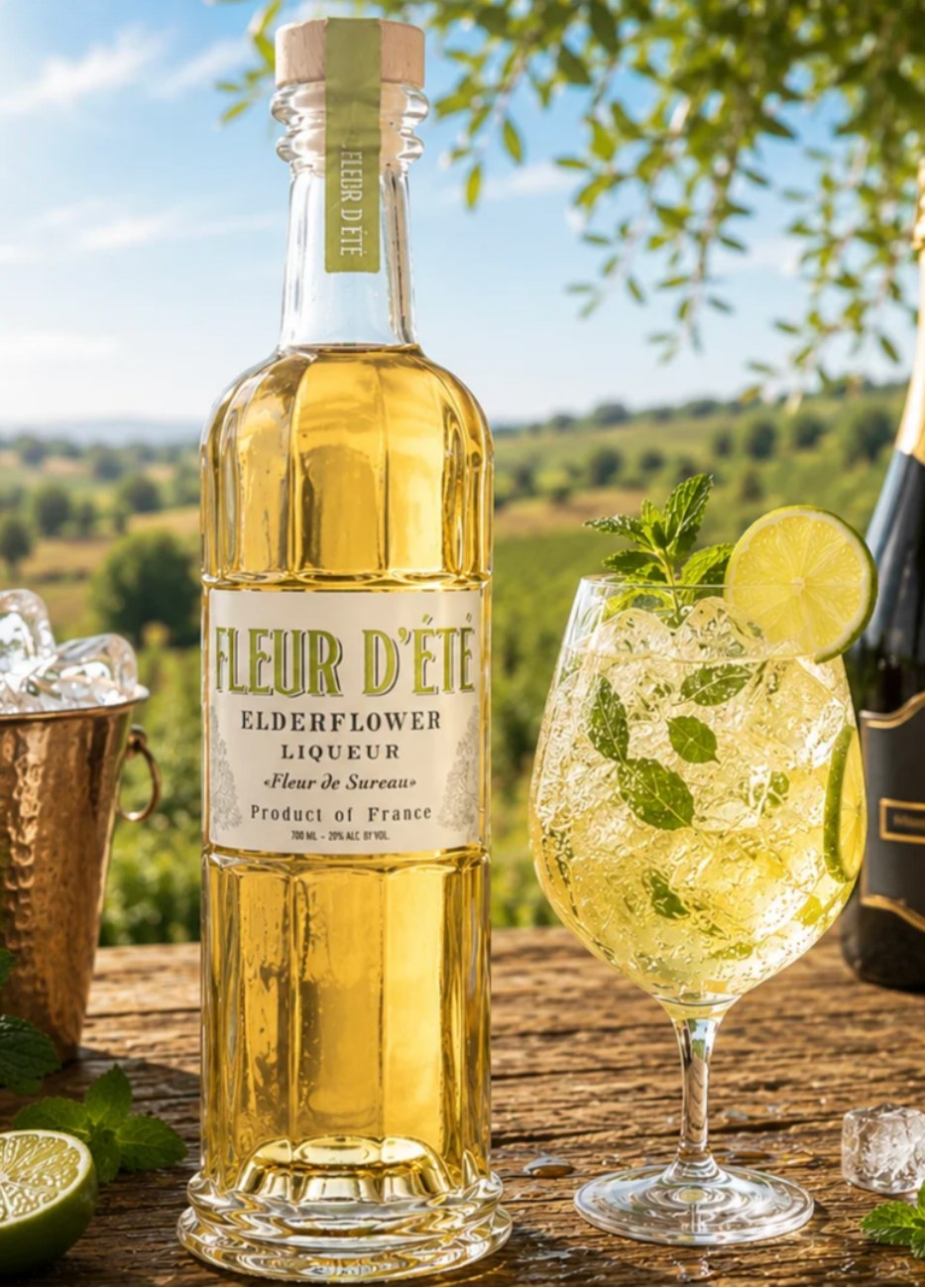 Fleur d'Ete - mise en situation spritz