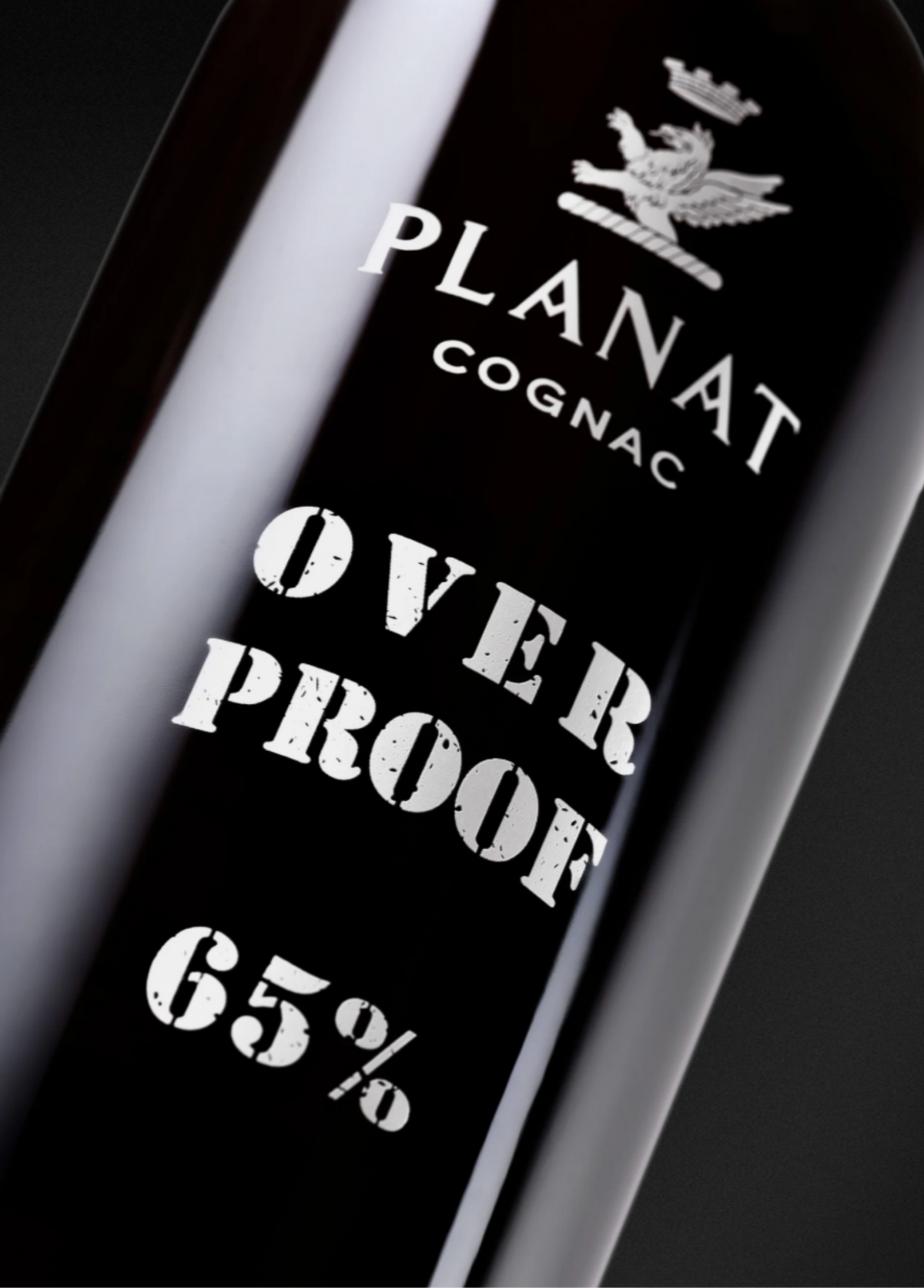 Planat Cognac Over Proof BIO 65 % – détail bouteille
